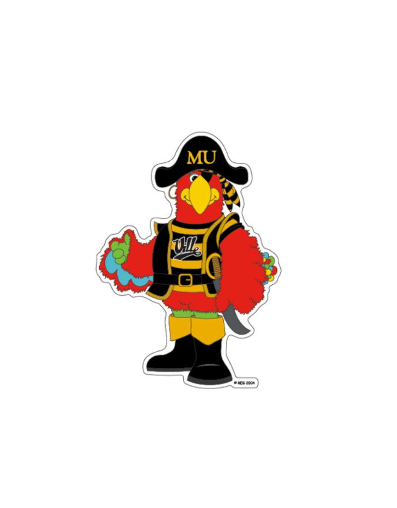 Skully Rugged Sticker 3.5"
