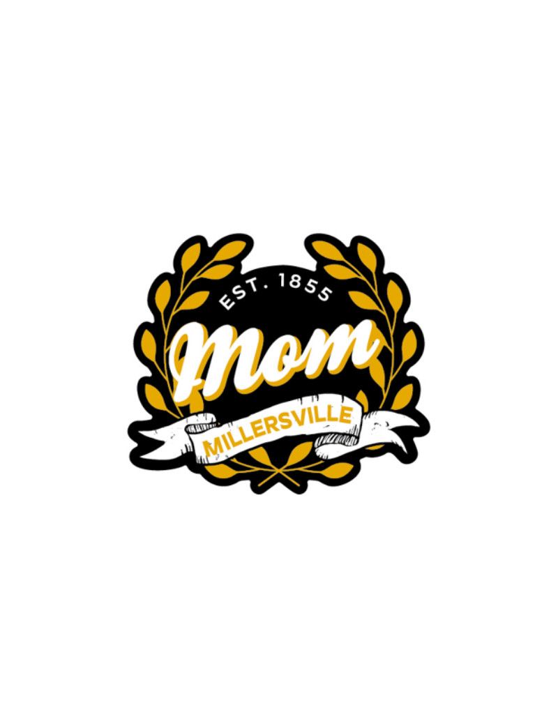 Mom Laurels Rugged Sticker 3.5"