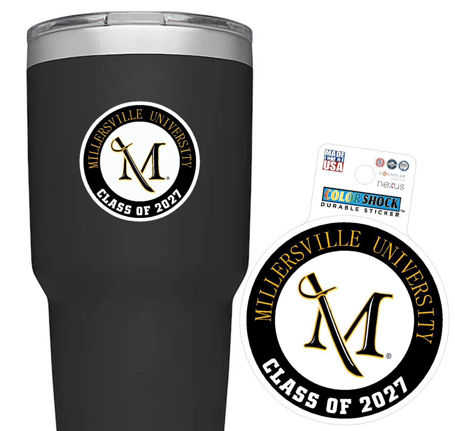 Millersville Class of 2027 Durable Sticker