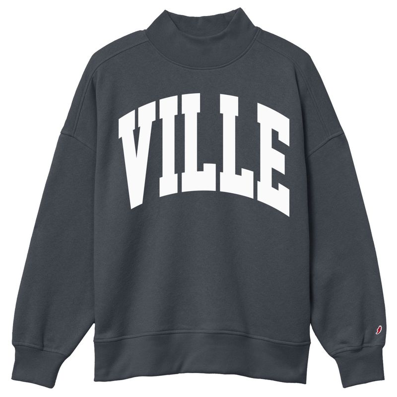 Diana Mockneck Sweatshirt Fall Colors