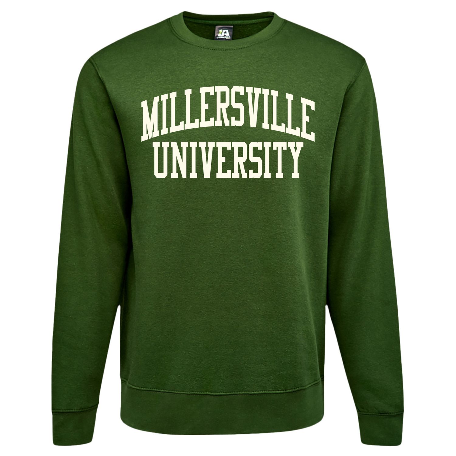 Ivory Letter Fleece Crew 