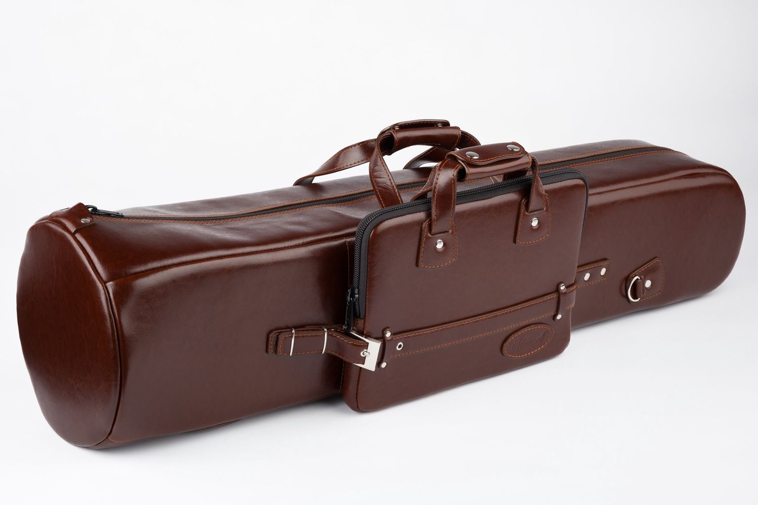 Stencel Trombone Case, Material: Leather