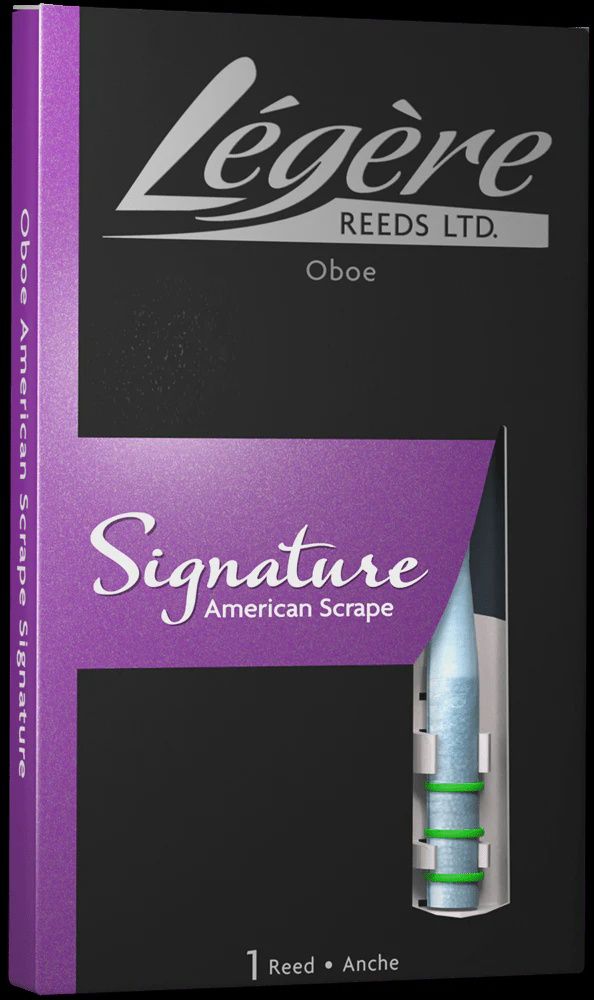 Légère Oboe Signature Reed, American Scrape, Strength: Medium