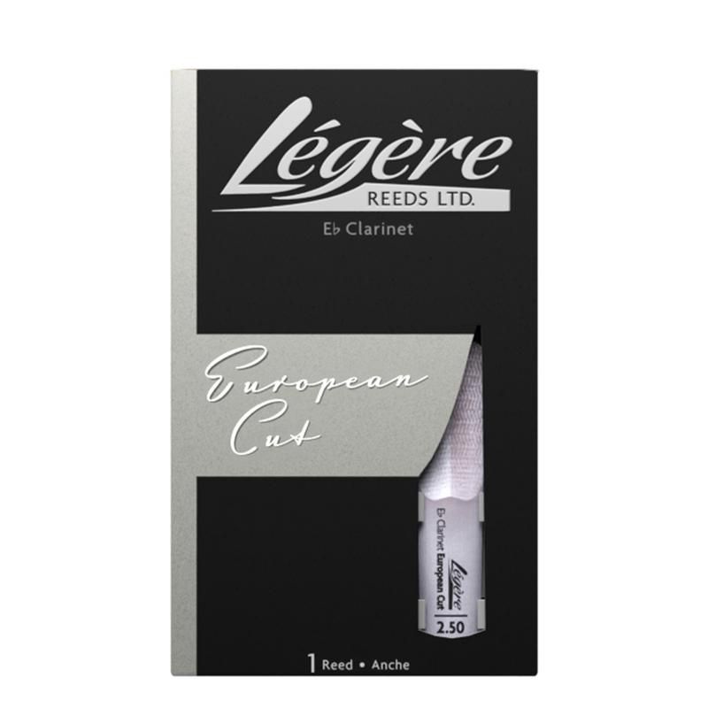 Légère Eb Clarinet European Cut Reed, Strength: 2.5