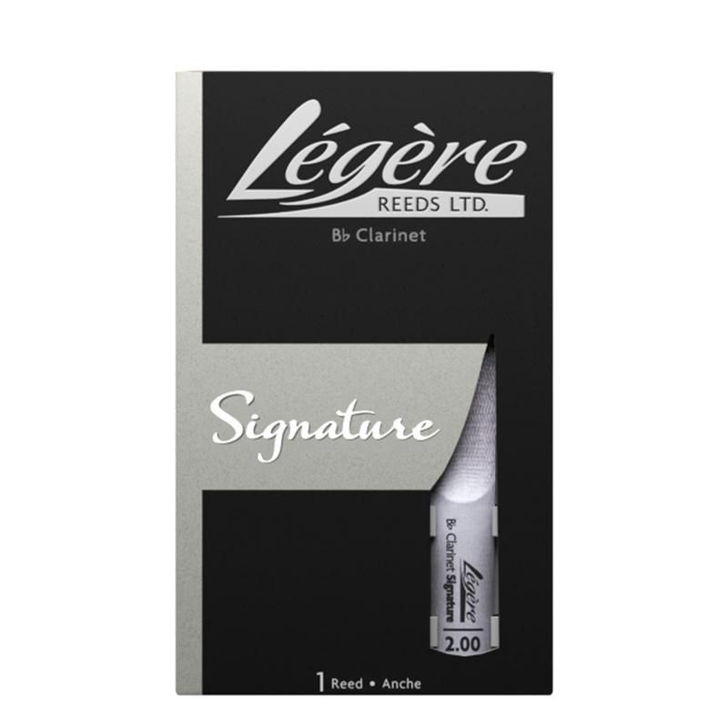 Légère Bb Soprano Clarinet Signature Cut Reed, Strength: 2.0