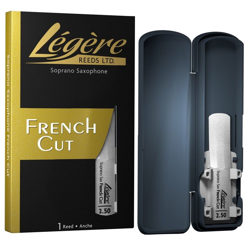 Légère Soprano Saxophone French Cut Reed, Strength: 2.5