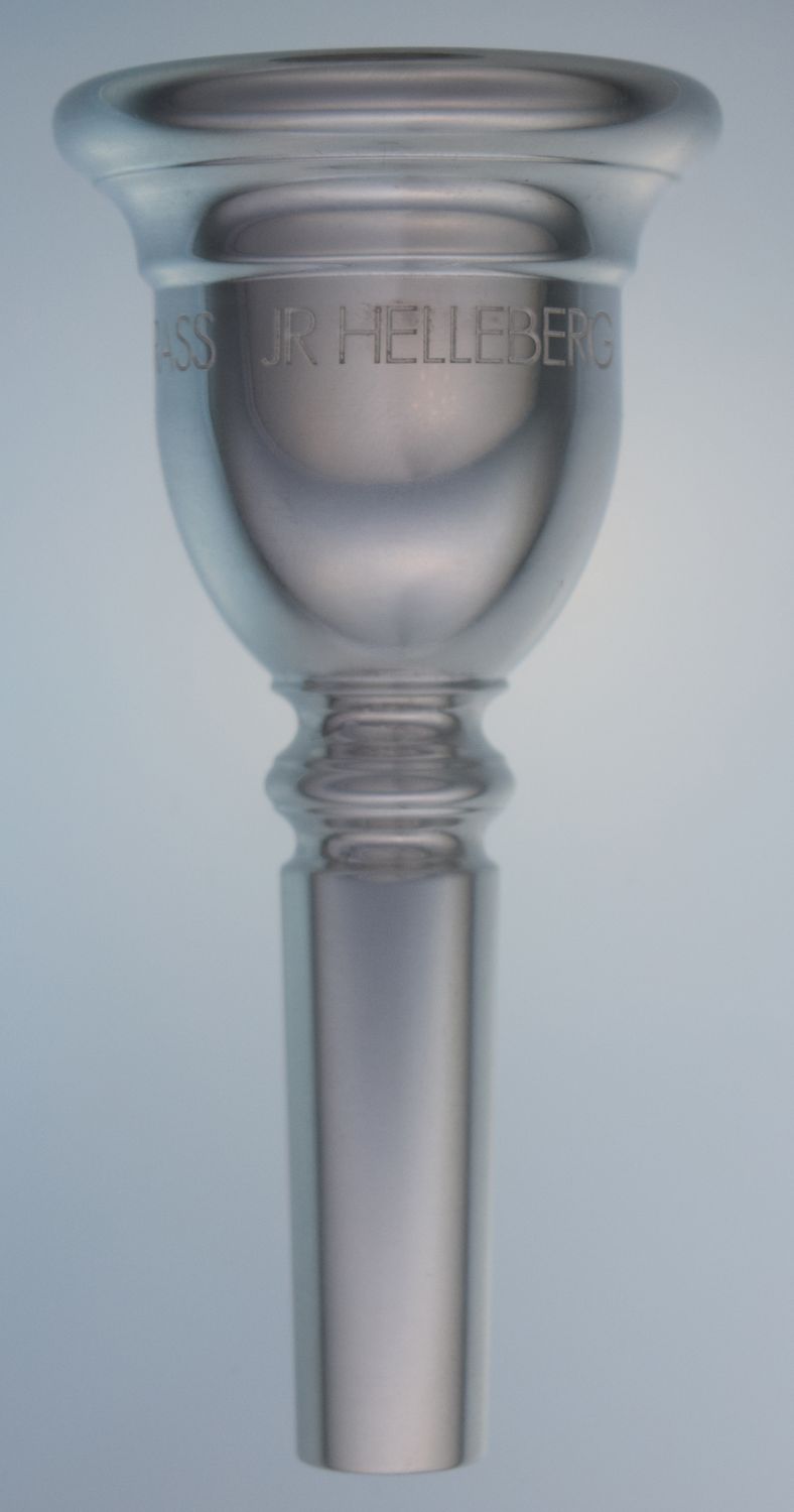 JR Helleberg Tuba Mouthpiece, Shank: Standard
