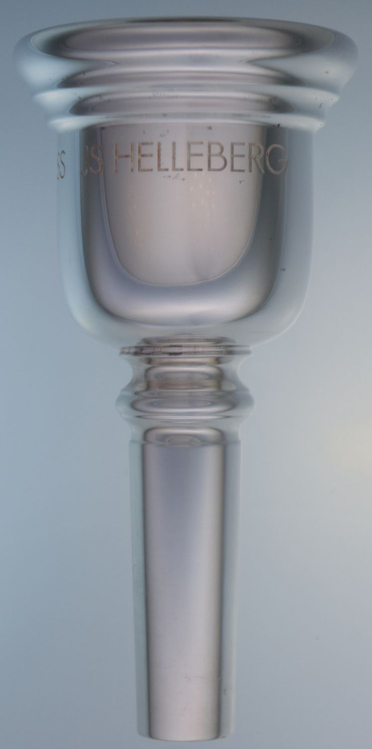 CHI JCS Helleberg Tuba Mouthpiece, Shank: Standard, Weight: Heavyweight