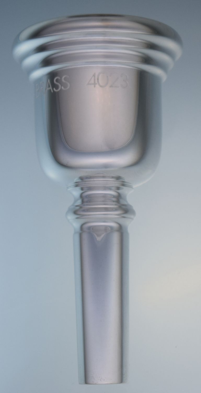 CHI Brass 4023 Helleberg Tuba Mouthpiece, Shank: Standard, Weight: Heavyweight