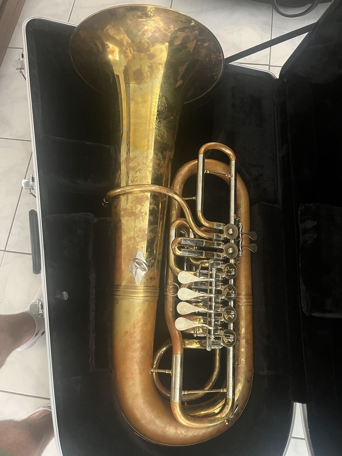 Used Eastman EBF-866 Unlacquered Tuba