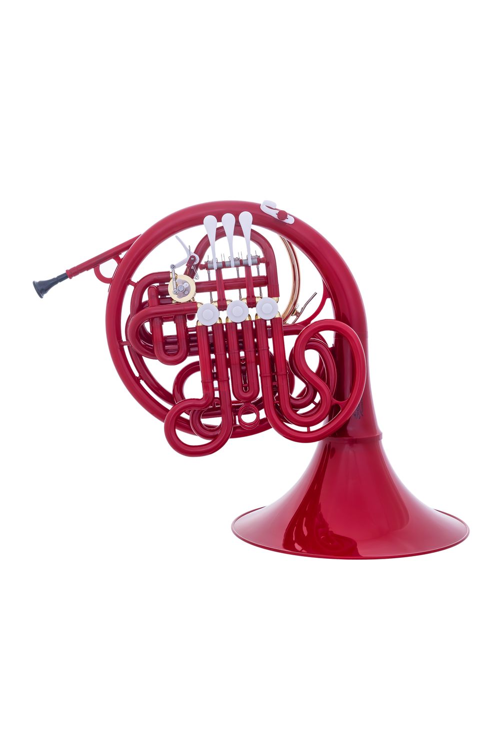 Sierman Hornet Plastic Double Horn, Color: Red