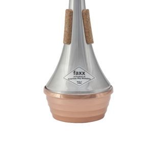 Faxx Trumpet Straight Mute, Aluminum with Copper Bottom