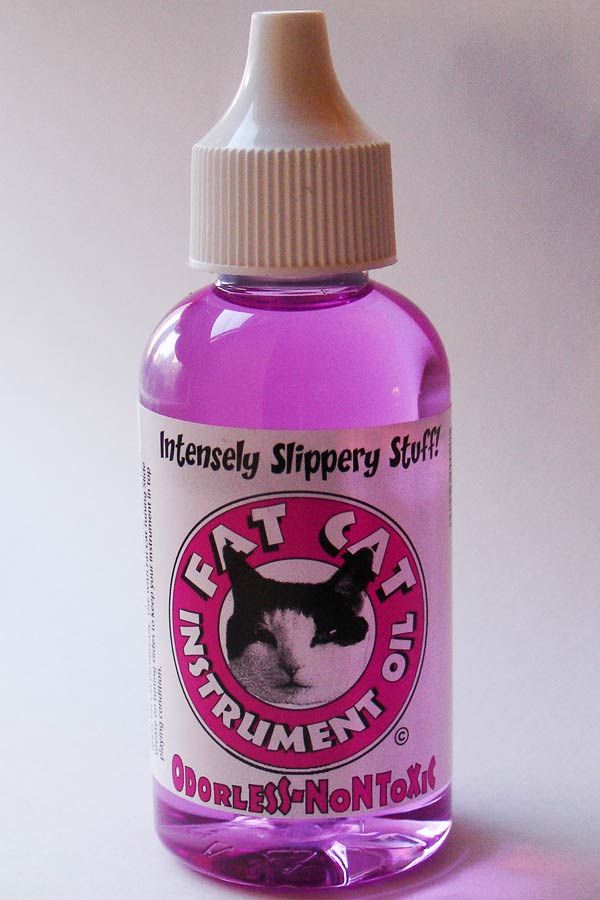 Fat Cat Instrument Oil 2 Ounce Bottle