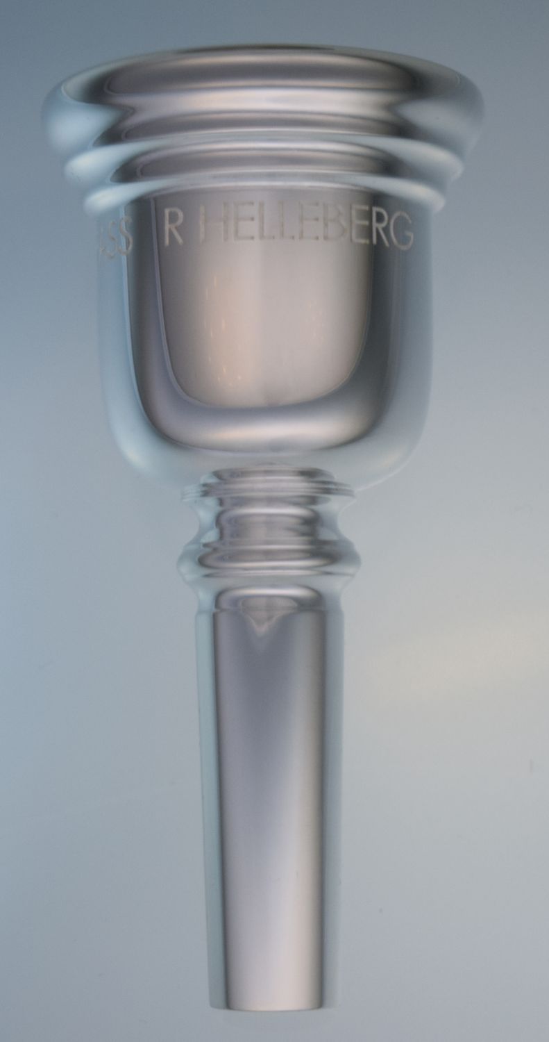 R Helleberg Tuba Mouthpiece, Strength: Standard