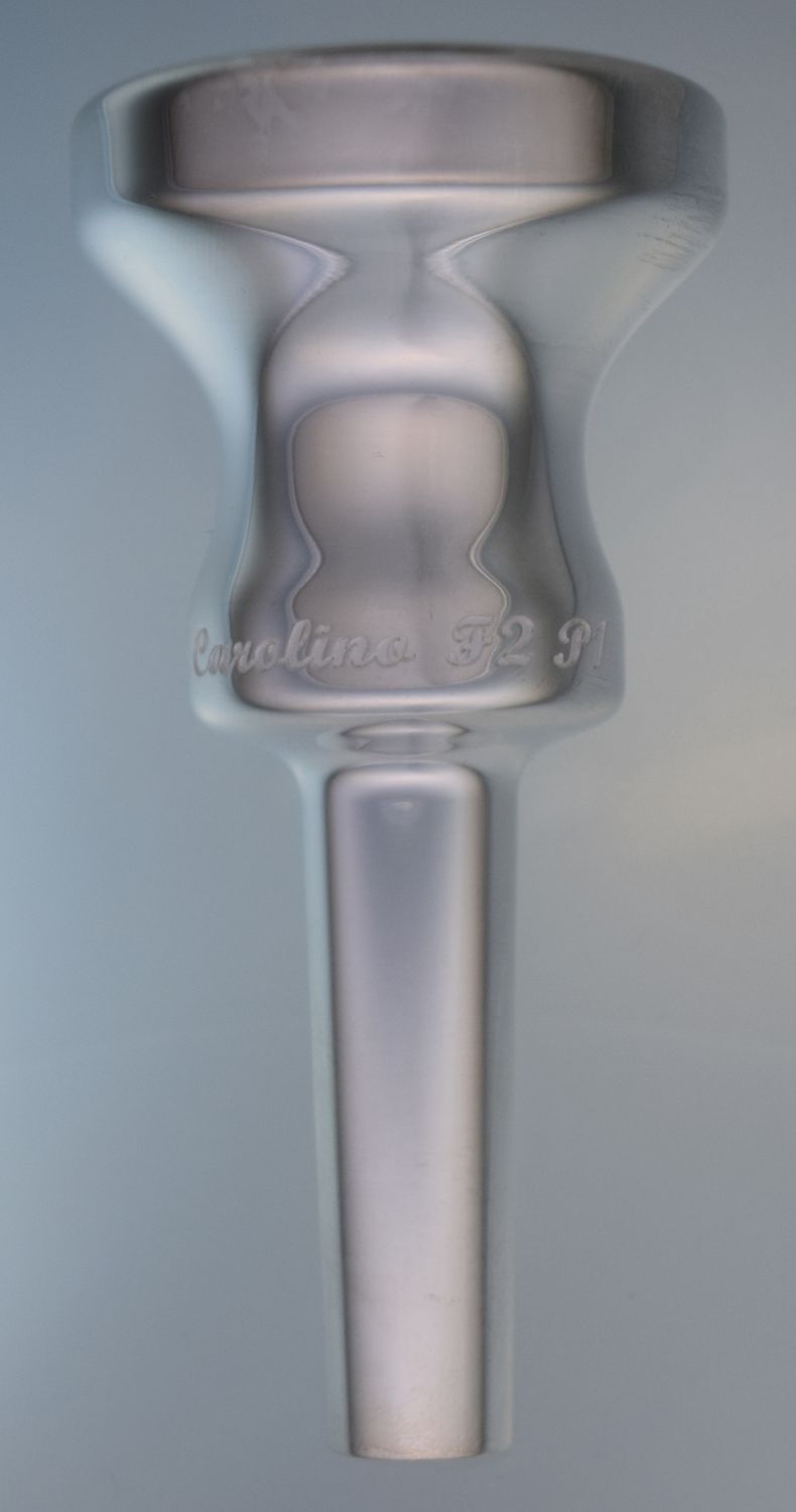 Sérgio Carolino F2 Tuba Mouthpiece, Shank: Standard, Weight: Middleweight