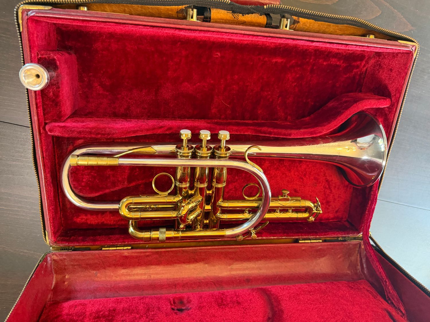 1951 King Silver Sonic Cornet - FLAWLESS