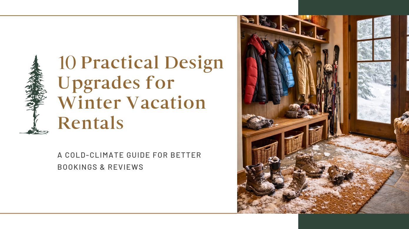 10 Practical Design Upgrades for Winter Vacation Rentals