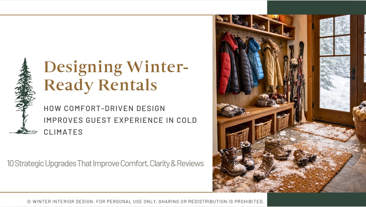 Designing Winter-Ready Rentals