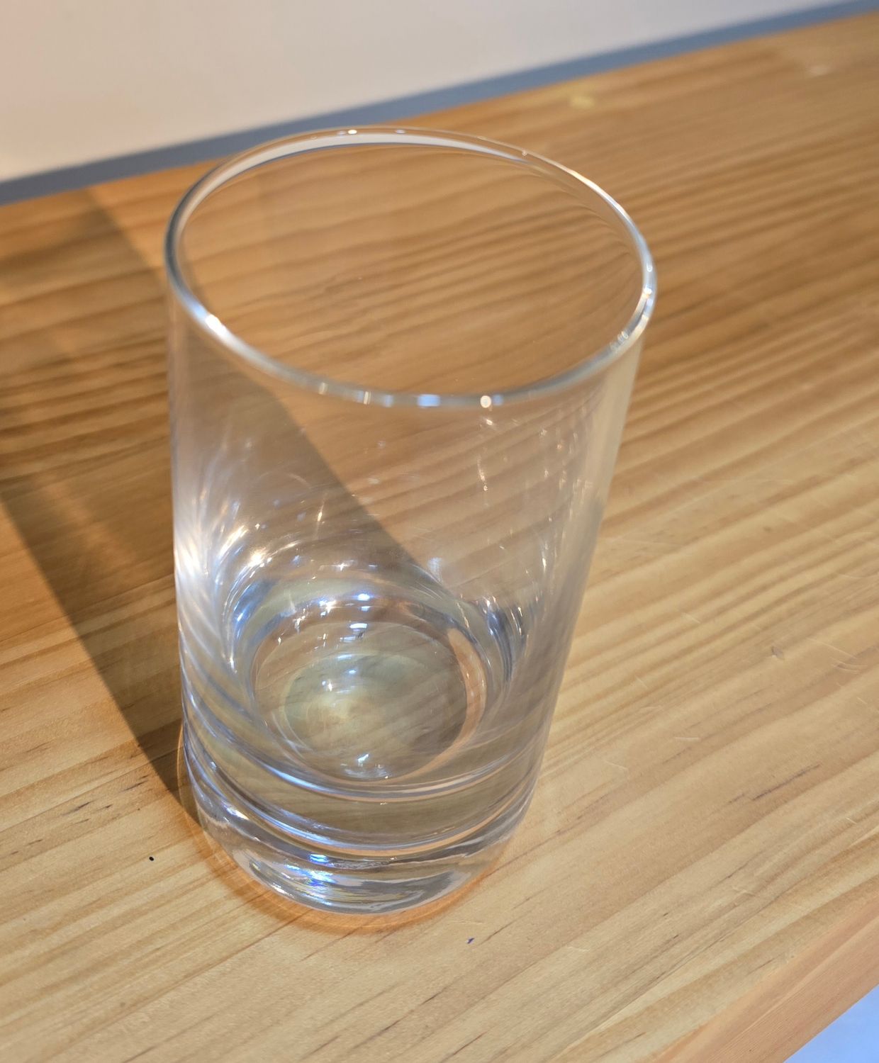 255ml straight glass cup