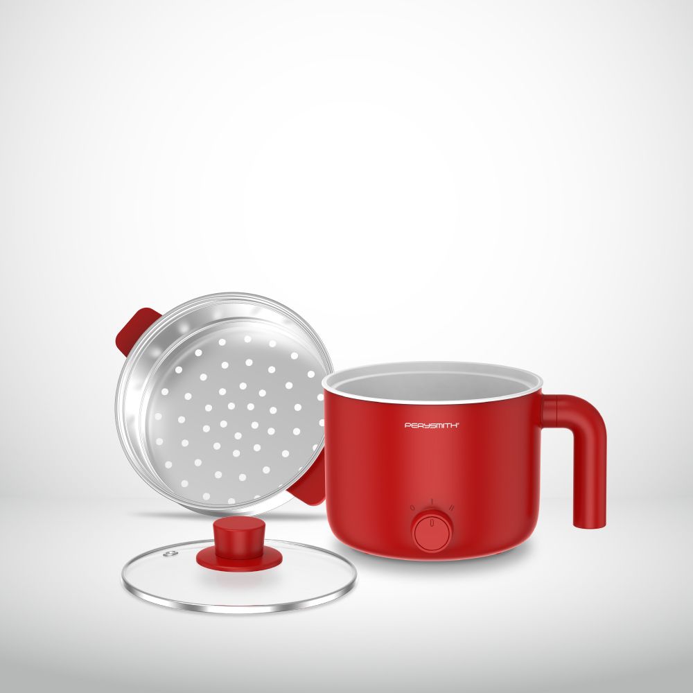 PERYSMITH BQ160 2IN1 MULTI COOKER SIGNATURE SERIES - RED