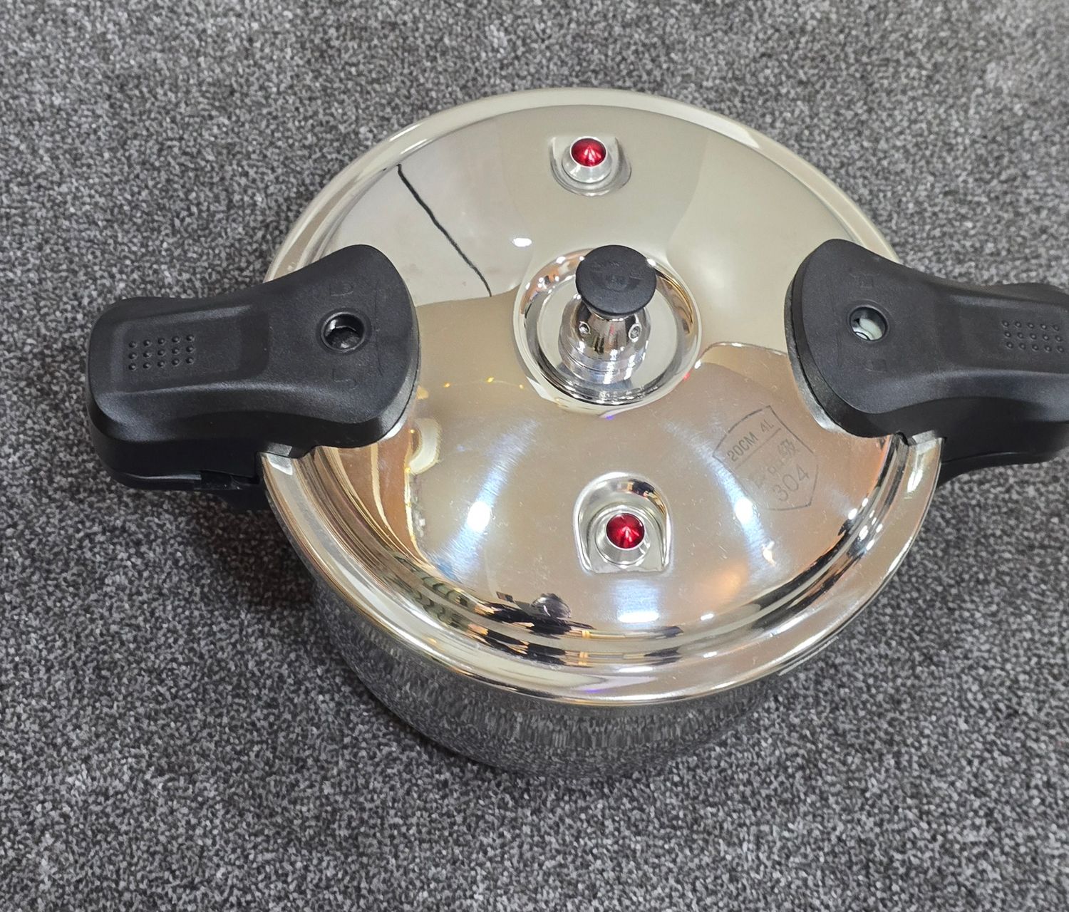 Mini pressure cooker, Size: 22cm, Capacity: 4L
