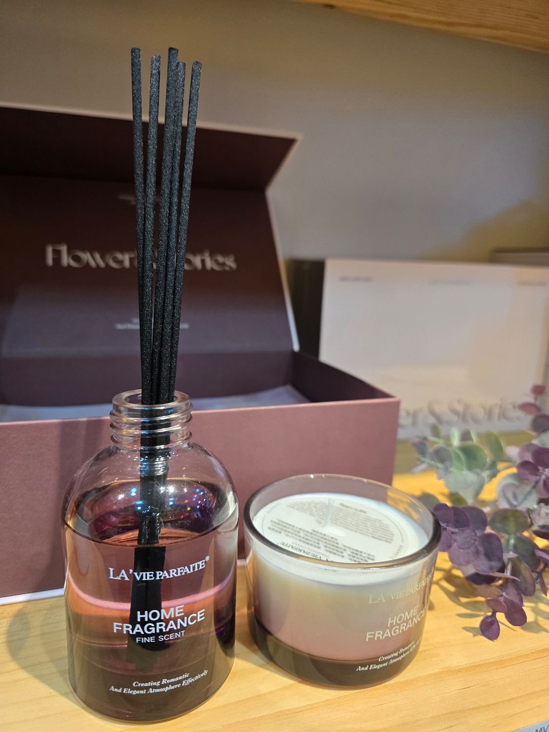 Candle aromatherapy set