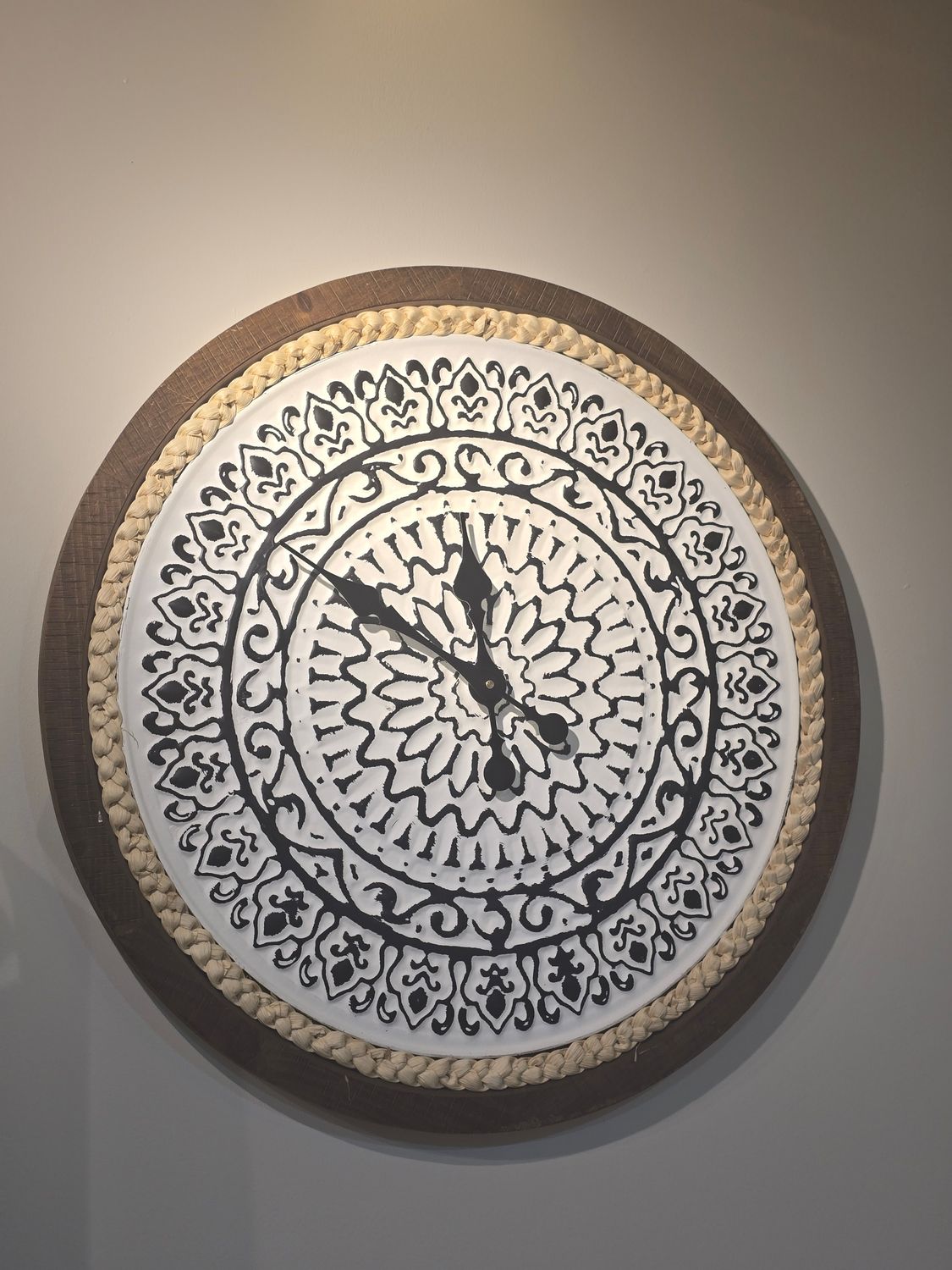 Creative simple large-sized wall clock, Size: 60cm