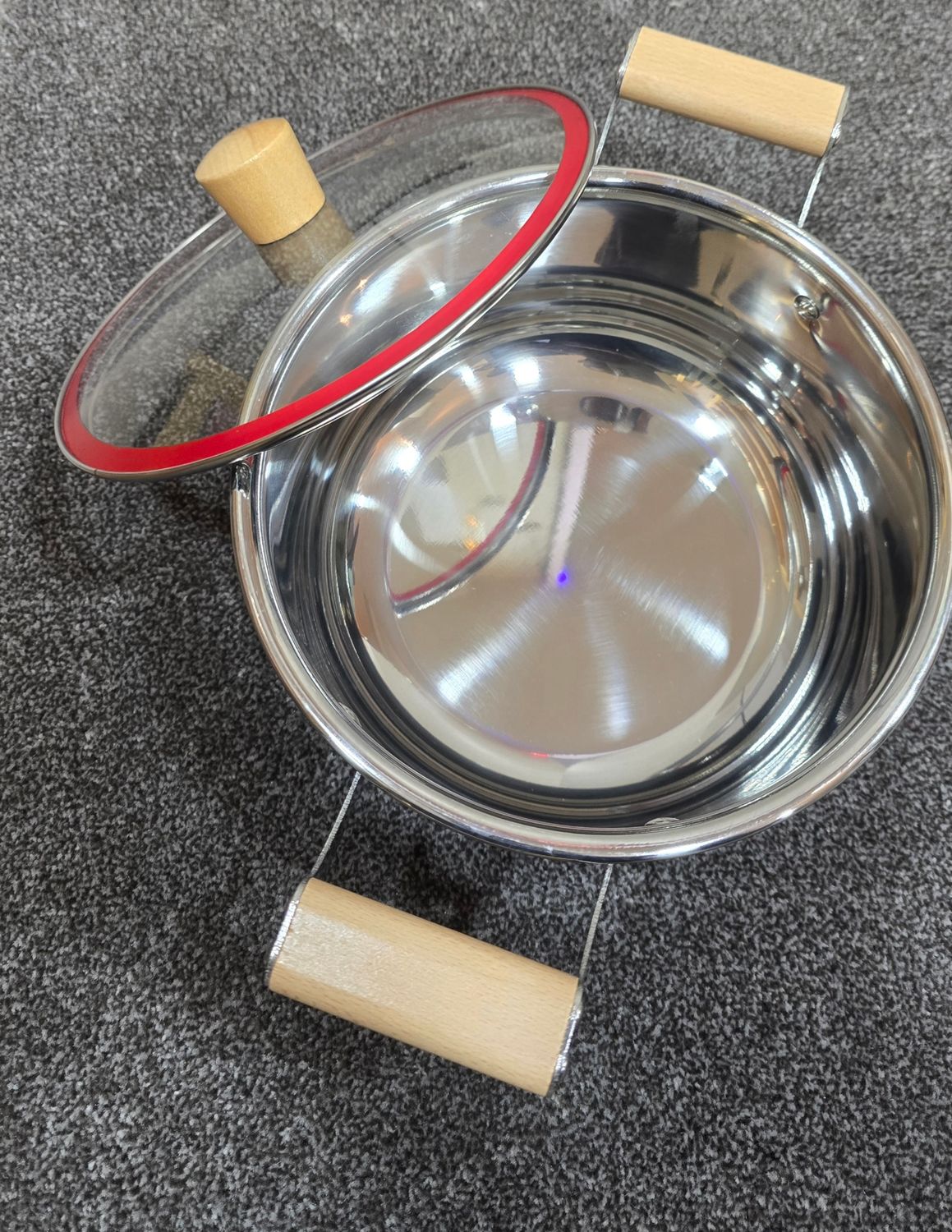 Double-handle pot, Size: 24cm