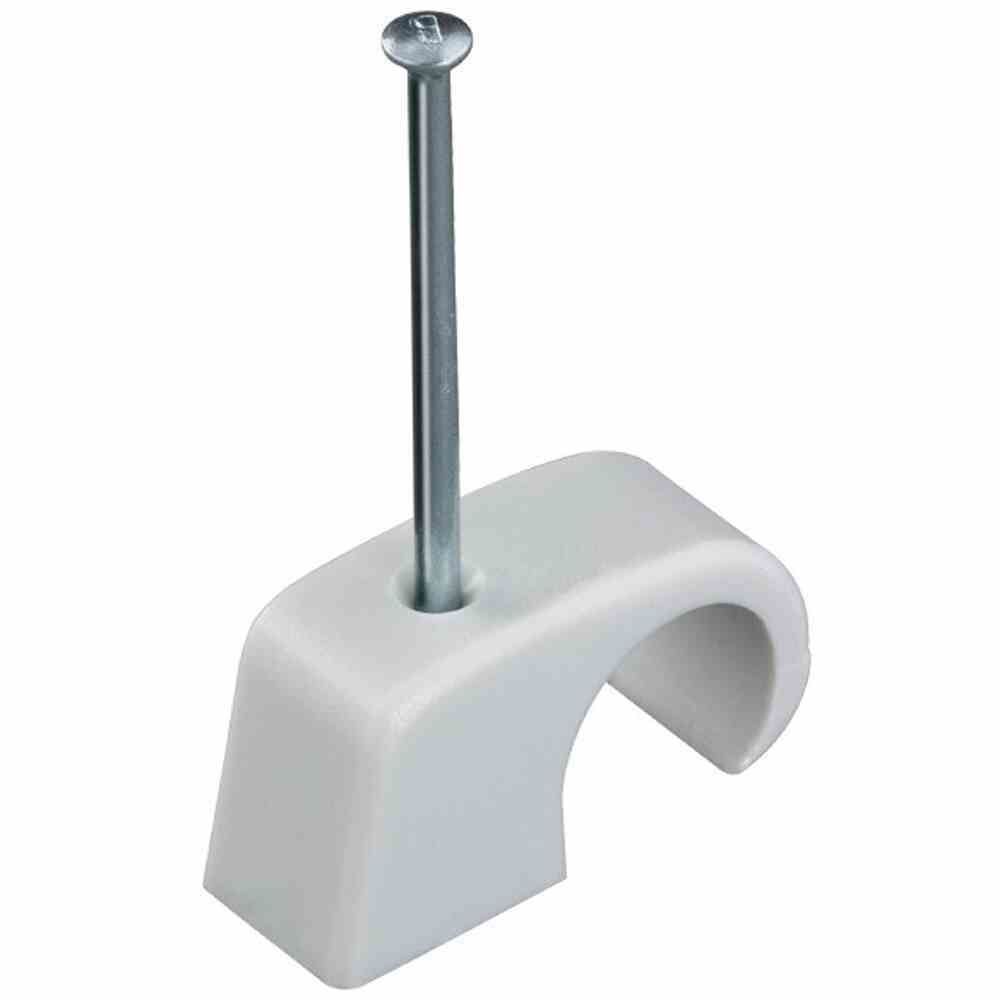 Nail clamp, with nail, Ø 7-12mm 100 pice   nail 25mm