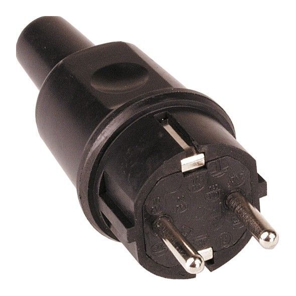 Plug Rubber Black