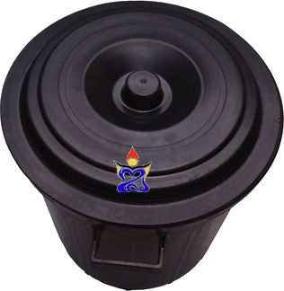 Water barrel 100 liter round