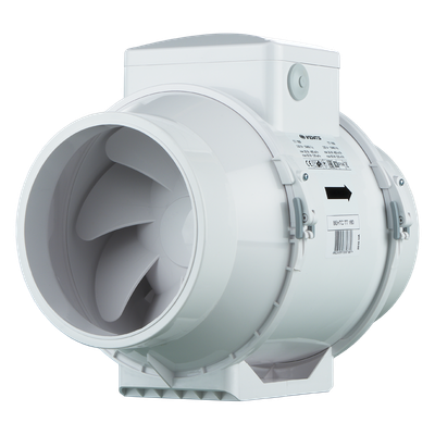 Svent Plastic tube fan 1080m3 Ø 250mm BK250