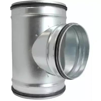Spiro T-Piece 125x125x125 mm