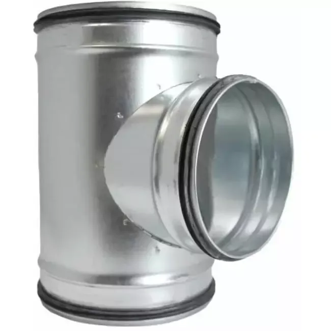 Spiro T-Piece 200x200x200 mm
