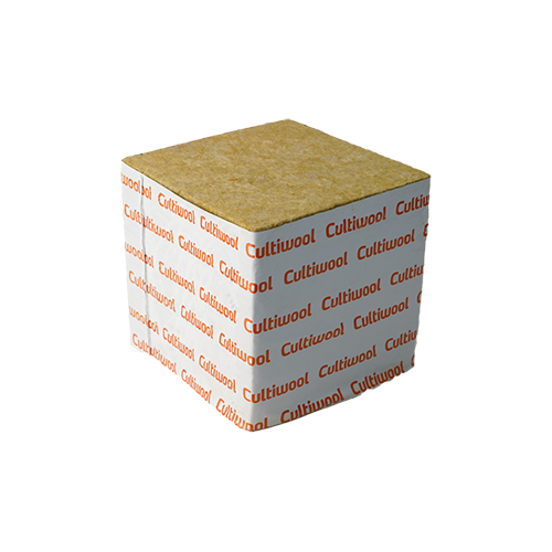 Cultiwool Rockwool block 4x4x4 cm 2250 per box