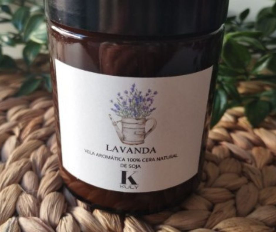 Vela Aromática “Lavanda”
