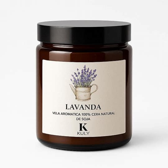Vela Aromática “Lavanda”