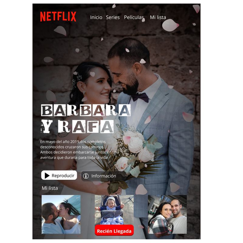 Ilustración personalizada estilo Netflix – A4 + Digital