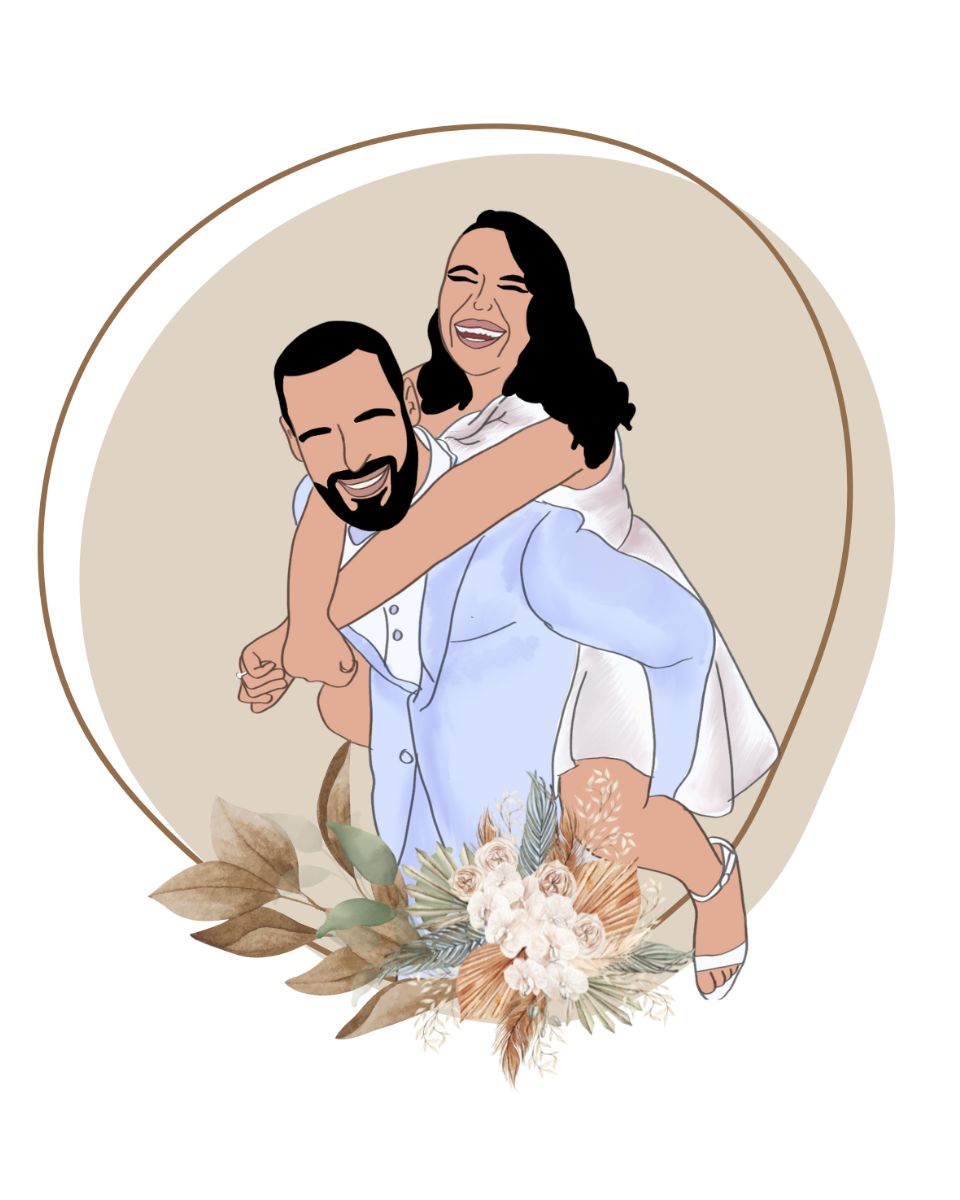 Ilustración personalizada a partir de foto | Digital y A4