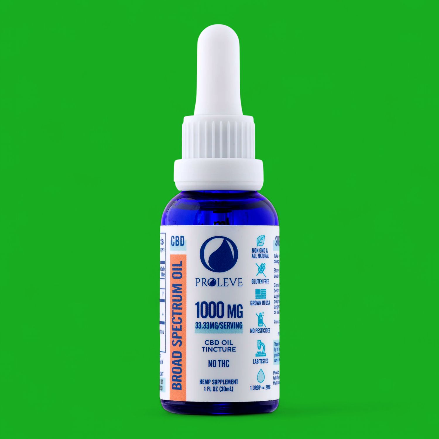 Proleve | Broad Spectrum CBD Tincture 1000mg Proleve | Broad Spectrum CBD Tincture 1000mg