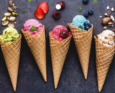 ICE CREAM &amp; SORBET