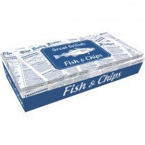 FOLD UP FISH AND CHIP BOX 9&quot; X 100