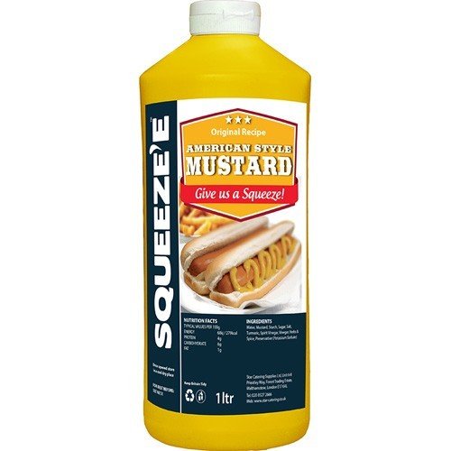 BURGER MUSTARD 6X1LT