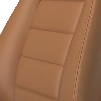 Corbeau Sport Tan Vinyl Seats
