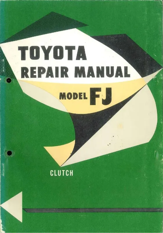 FJ25 Clutch Repair Manual