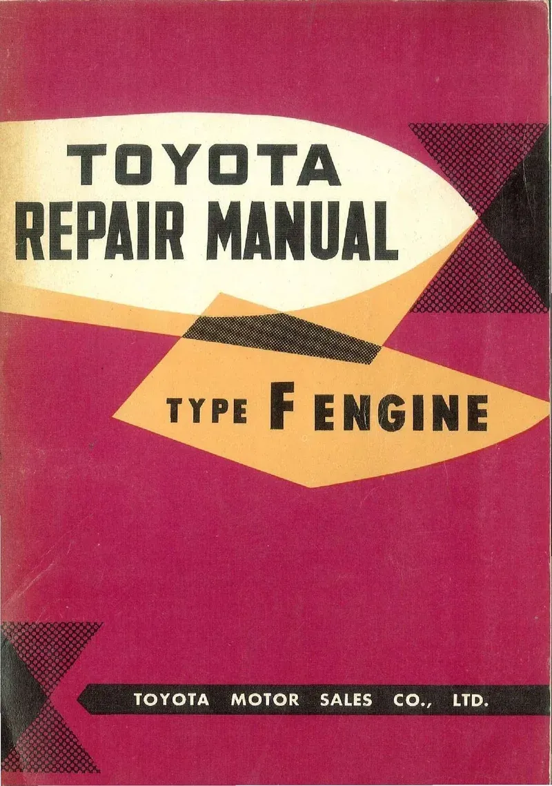 FJ25 F Engine Repair Manual