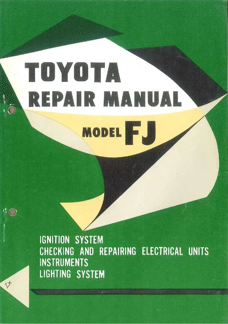 FJ25 Ignition Repair Manual