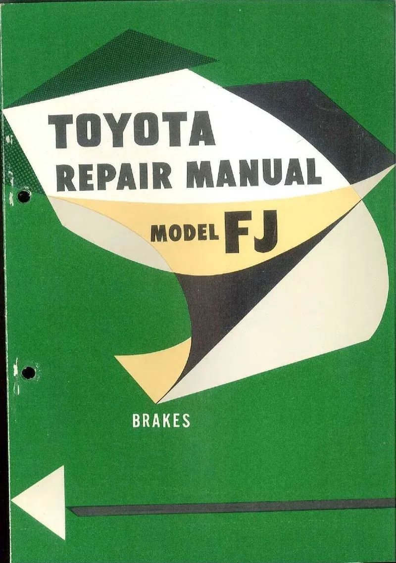 FJ25 Brake Repair Manual