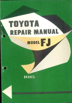 FJ25 Brake Repair Manual