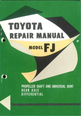 FJ25 Drivetrain Repair Manual